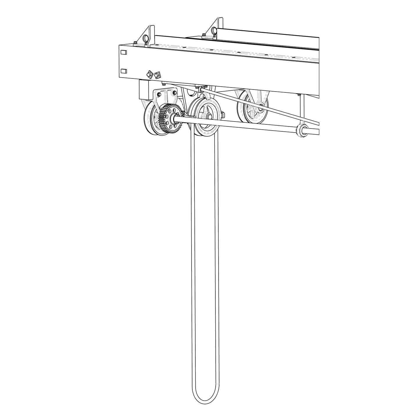 Timber Gantry Modular Kit - 1:43.5 Scale (7mm:1')