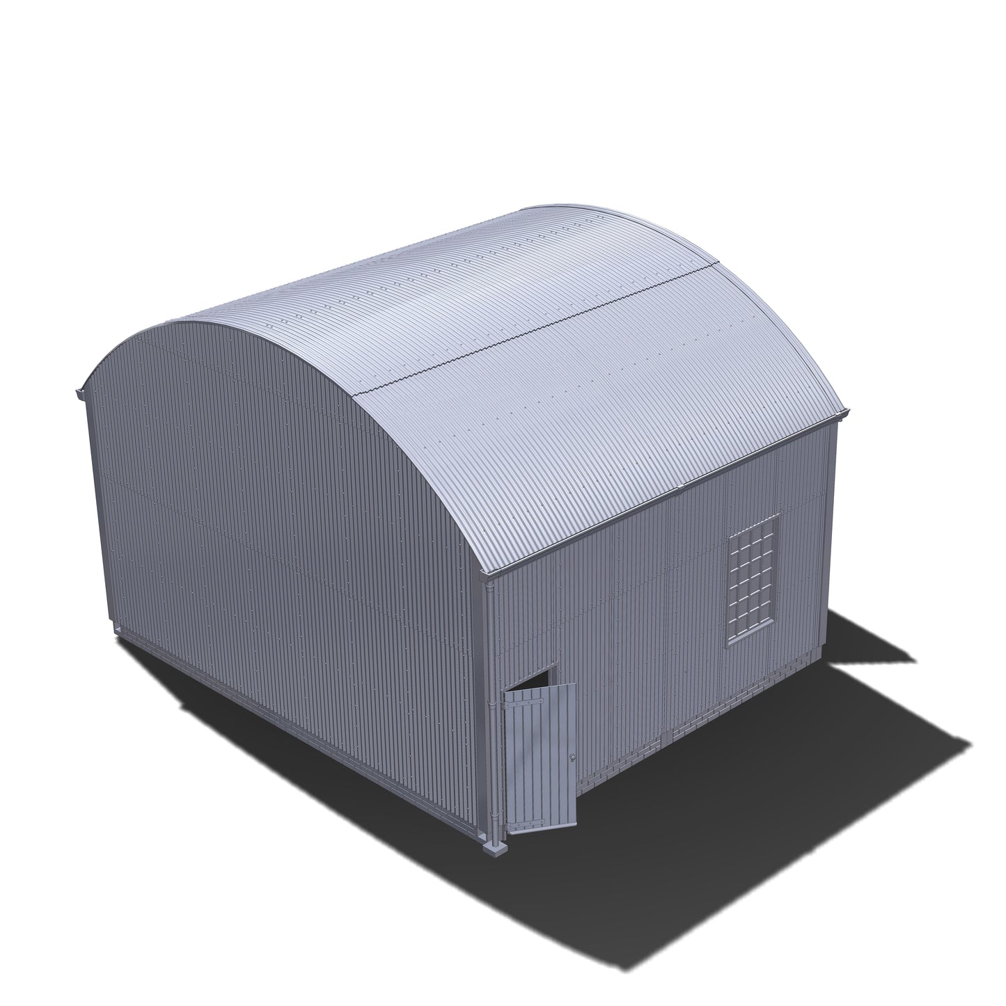 Hendre Corrugated Shed Modular Kit - 1:43.5 Scale (7mm:1')